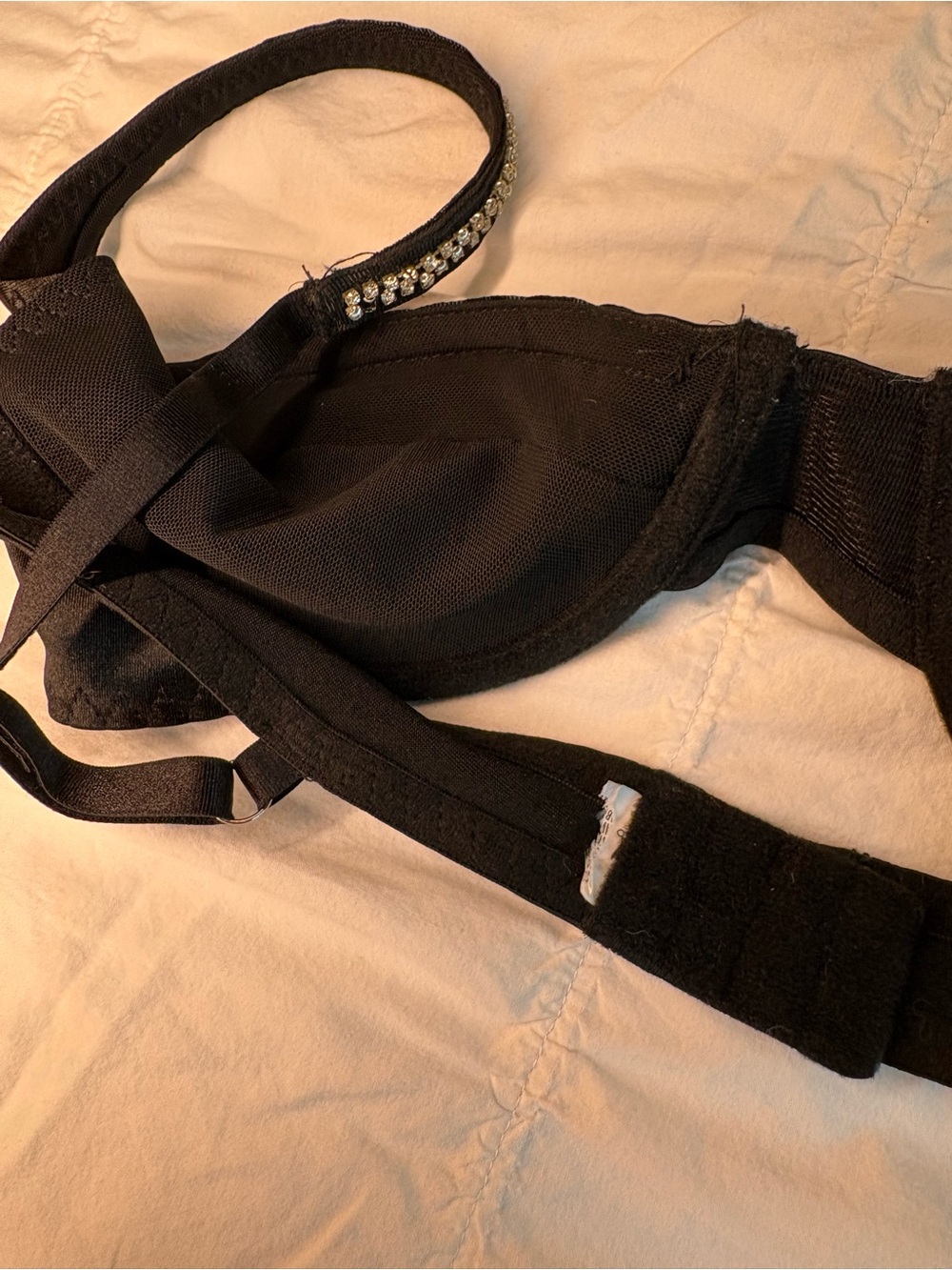 Rhinestone Bralette 🖤 - Picture 3 of 3